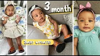 3 month BABY update! | Our routines with Meals, Sleep, Doctor visits and the Postpartum journey