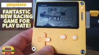 Awesome New Driving Game for Playdate - P-Racing!