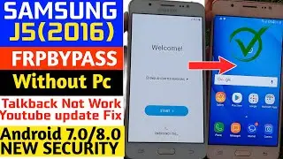 Samsung J5 2016 FRP Bypass 2024 | Samsung J510 FRP Bypass | Samsung J5 2016 Google Account Bypass |