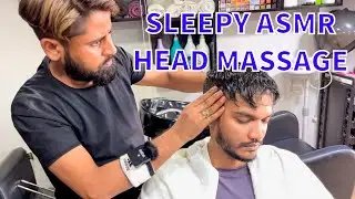 Sleepy ASMR Head/Upperbody Massage By Indian Barber (Saurabh)