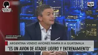 ARGENTINA VENDE DOS AVIONES PAMPA III A GUATEMALA