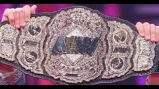 New AEW World Heavyweight Championship!