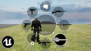 Create a Weapon Wheel 2.0 In Unreal Engine Improved Tutorial ⭐