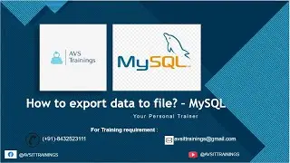 How to export data in MySQL workbench?