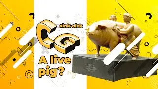 «And this is a pig monument…»  / «А це пам’ятник свині…» / «А это памятник свиньи…»