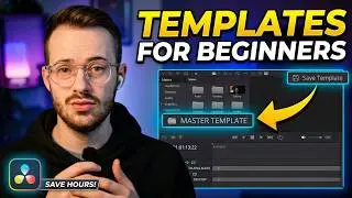 How To Easily Create Project Templates In Resolve In 5 Minutes!
