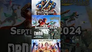 New Games Releasing In September 2024! 🎉 #shorts #gaming #newgames