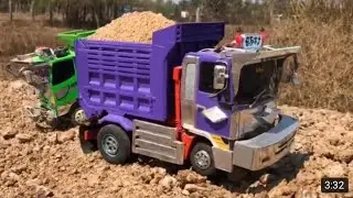 Tik Tok ឡានដឹកដី /ឡានដឹកដីក្នុងtiktok2022/Land truck meeting is famous and very beautiful