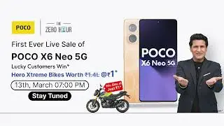 #POCOX6Neo5G | Ltd Early Access Sale on Flipkart