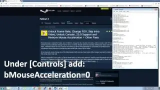 Fallout 4 PC Fixes - How Fix Mouse Acceleration, Sensitivity, and FOV