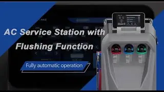 The automatic operation of X568 AC station with flushing