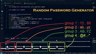 Random password generator script with Python