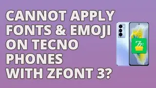 z Font 3 not Working on Instagram and Snapchat on TECNO & Infinix | AUR TechTips