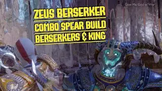 Max Level Zeus Berserker Spear Build ⚜️ Berserkers And King | Maxed Kratos | Gow Ragnarok