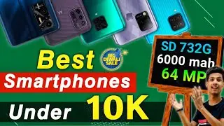 Top 5 Best Mobile Phones Under ₹10000 | Best Smartphones Under ₹10000 | Flipkart Big Diwali Sale
