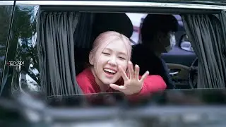 BLACKPINK ROSÉ 블랙핑크 로제 MBC Music Core 음악중심 퇴근 직캠