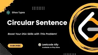 Circular Sentence | Leetcode