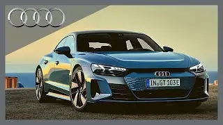 All-New Audi e-tron GT quattro, the full-electric gran turismo four-door coupé
