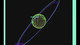 Galileo 5's old and new orbits