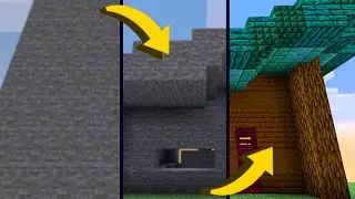 Sculpting out a Minecraft House