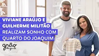 VIVIANE ARAÚJO REVELA DETALHES DO QUARTO LUXUOSO DO PRIMEIRO FILHO