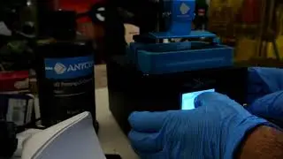 Setting Up The Anycubic Photon Zero Resin Printer And Just Hanging Out