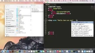 PHP Tutorial for beginners #6  Dynamic Text Output