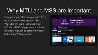 Why MTU and MSS are Important? #mtu #ccna #networking