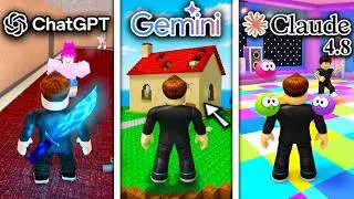ChatGPT vs Gemini vs Claude Make Old Roblox From Scratch