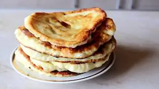 Лепешки по рецепту БАБУШКИ. Самые простые и вкусные лепешки на кефире.
