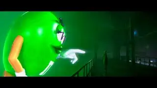 Blade Runner 2049 but it's the Green M&M
