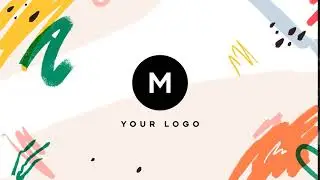 Hand Drawn Brush Tropical Logo After Effects Template