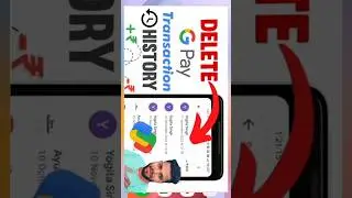 delete Google pay payment history 😝 