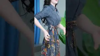 Shirt neck dress belt tie method