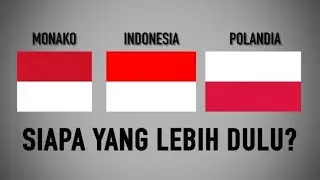 Warna Bendera Indonesia sama dengan Monaco ? Siapa duluan ?