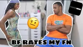 BOYFRIEND RATES MY FASHION NOVA OUTFITS!