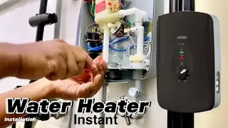 How to Install Instant Hot Shower Water Heater at HOME | JOVEN Instant Water Heater SL30 Series
