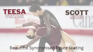 Tessa virtue with Scott moirs at Pyeongchang 2018 figure skating | | figure skating