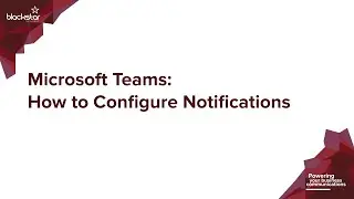 Microsoft Teams: How To Configure Notifications