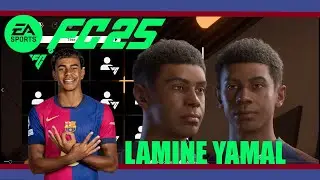 EA FC 25 - Create Lamine Yamal Pro Clubs (Face Creation)