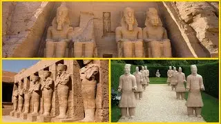 Древний 3D принтер. Огромные совершенно одинаковые статуи