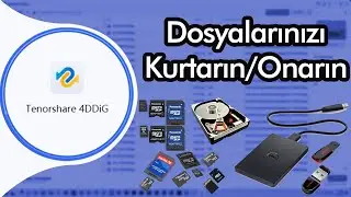 SILINEN DOSYALARI KURTARIN! 4DDIG KULLANIMI | HASARLI BOZUK FOTO VE VIDEO ONARIMI