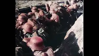 Unused colorised footage