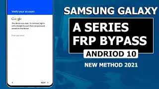 Samsung A10/A20/A30/A50/A70 FRP LOCK BYPASS ||Andriod 9 - 10 || Latest Trick 2022