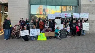 Barrie march for homelessness: community rallies for encampment support after eviction by City