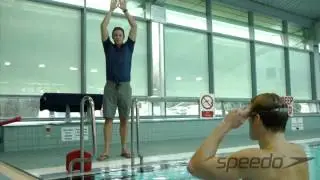 Swim drills for the correct body alignment