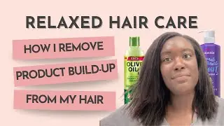 My Dirty Relaxed Hair Reset With 4 Hair Products