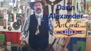 Darin Alexander demonstrates mohair cinch cleaning.