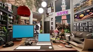 Blue Screen 3D Models Animation 502