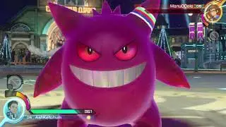 Pokken WifiBattle Shiny Gengar VS Gengar